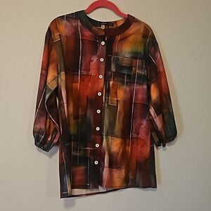 Noracora multicolor like dye die shirt